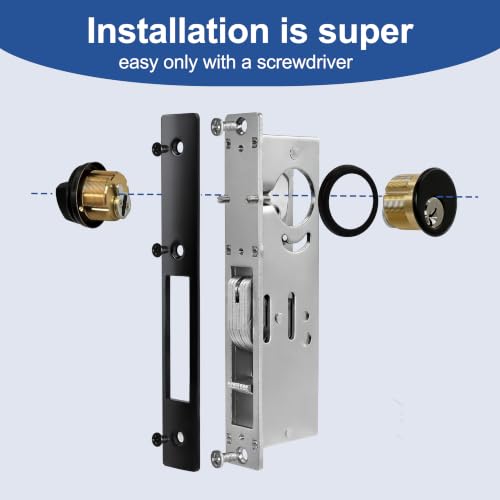 Storefront Door Lock Commercial Mortise Deadbolt