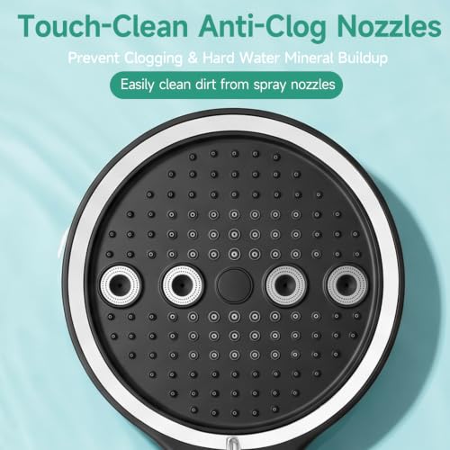 6 Mode High Pressure Handheld Shower Head