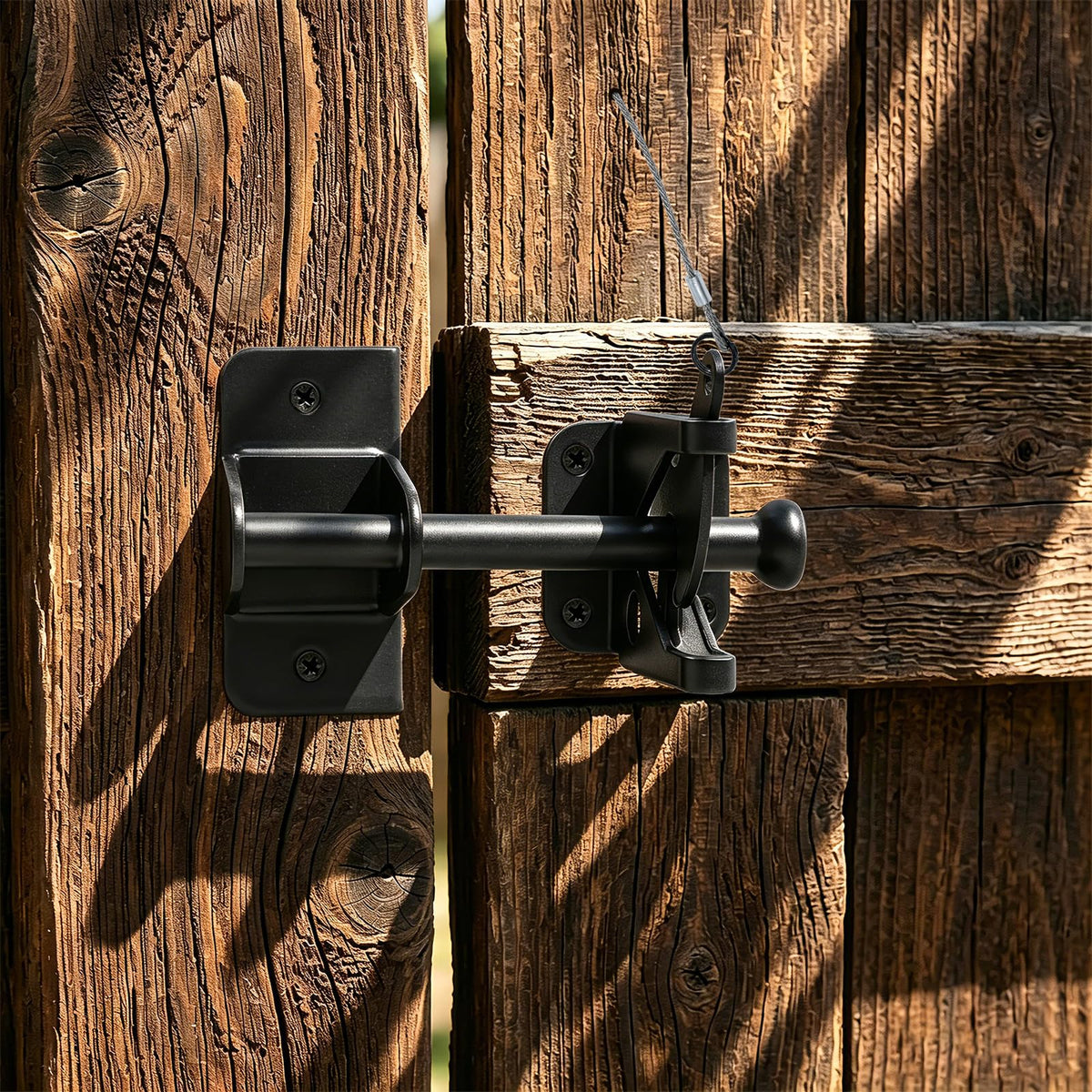 Self Locking Gate Latch (Latch+pull cord)
