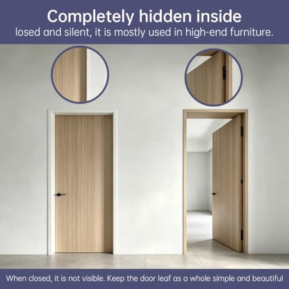 4.5 Inch Interior Hidden Door Hinge 110 Degree Self
