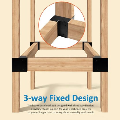 Heavy Duty Workbench Brackets Kit