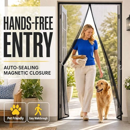 Magnetic Screen Door Mesh