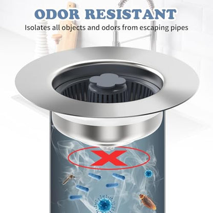 2 Pack Sink Drain Strainer