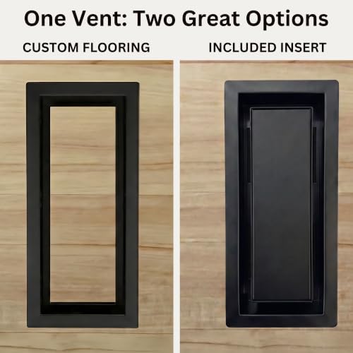Upgraded Metal Floor Vent