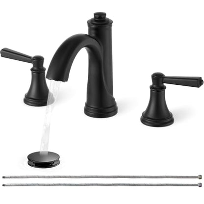 Brass Bathroom Faucet 3 Hole