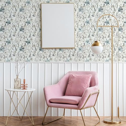 Peel and Stick Wallpaper Panels 8 Pack 16 x 24 in Design for Home Decor Bathroom Decor Bedroom Decor and Accent Wall Decor