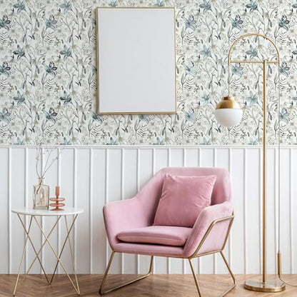 Peel and Stick Wallpaper Panels 8 Pack 16 x 24 in Design for Home Decor Bathroom Decor Bedroom Decor and Accent Wall Decor