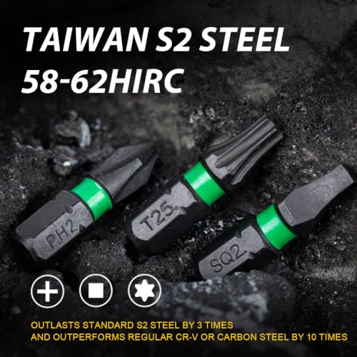 PH2-SQ2-T25 Screwdriver Bits