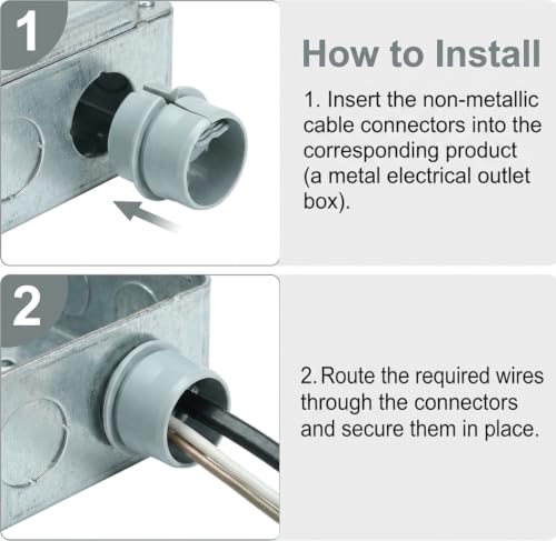 Non Metallic Cable Connectors 100