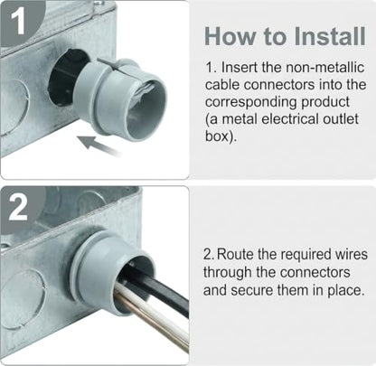 Non Metallic Cable Connectors 100