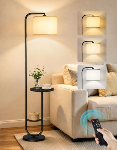 Floor Lamp with Table
