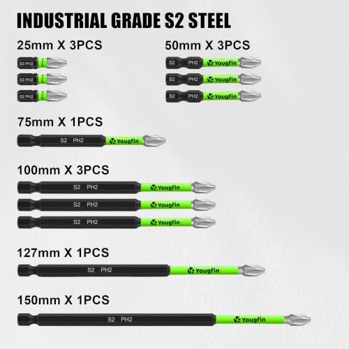 Screwdriver Bit Sets Impact Torx Hex PH2 PZ2