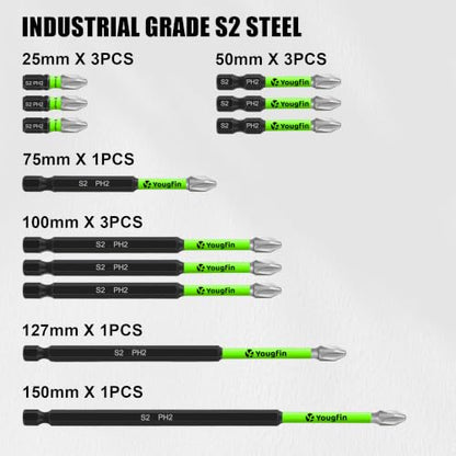 Screwdriver Bit Sets Impact Torx Hex PH2 PZ2