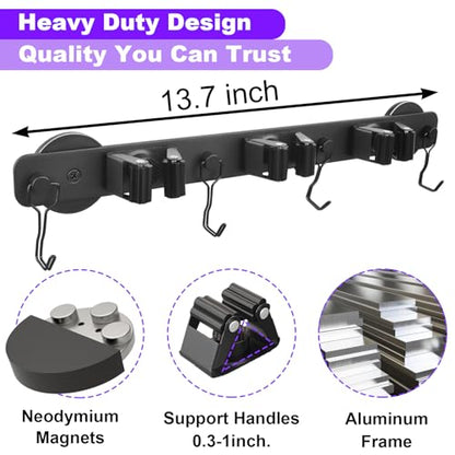 Strong Magnetic Mop Broom Holders