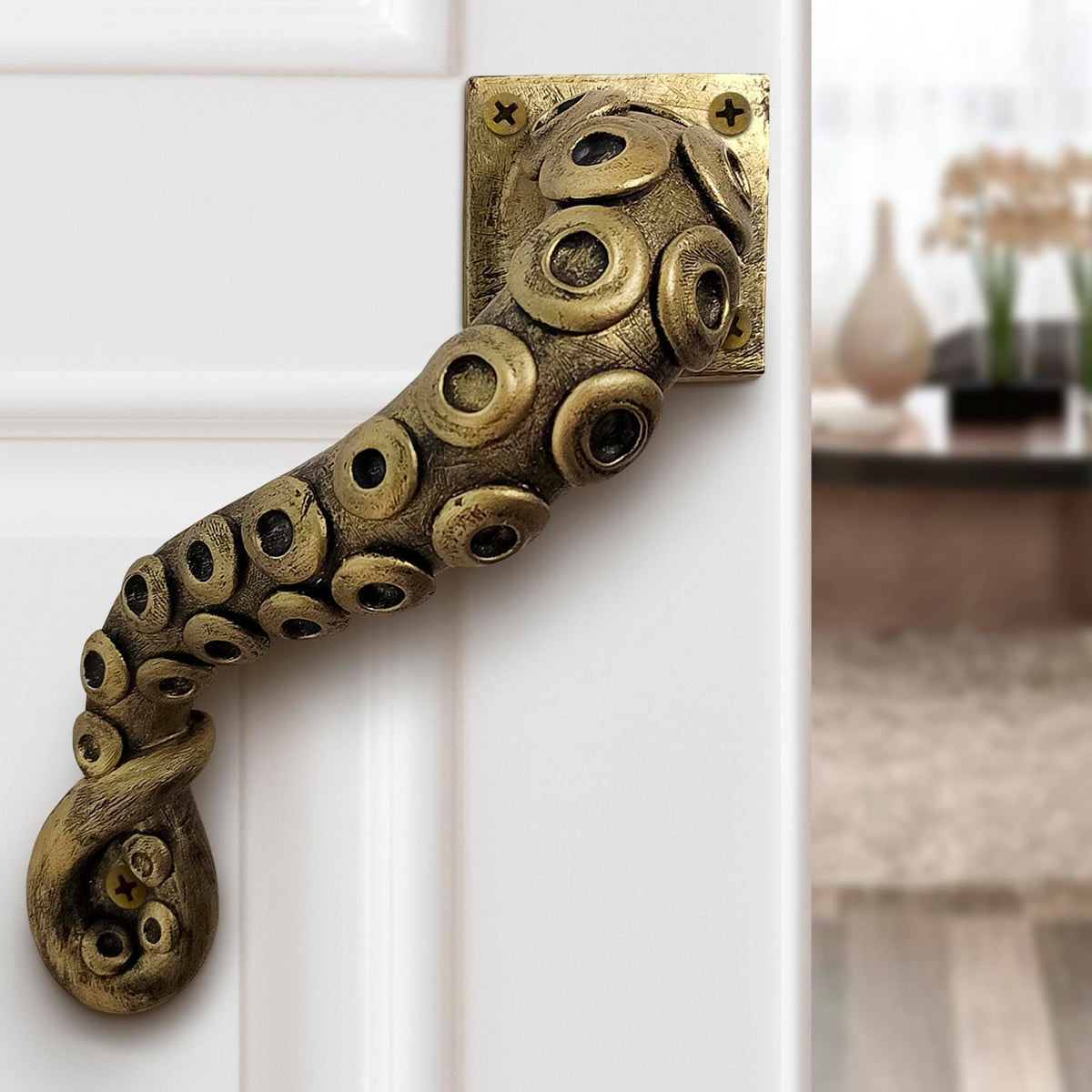 Octopus Door Handle (Bronze)
