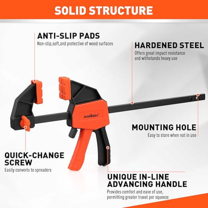 HORUDSY Bar Clamps Set
