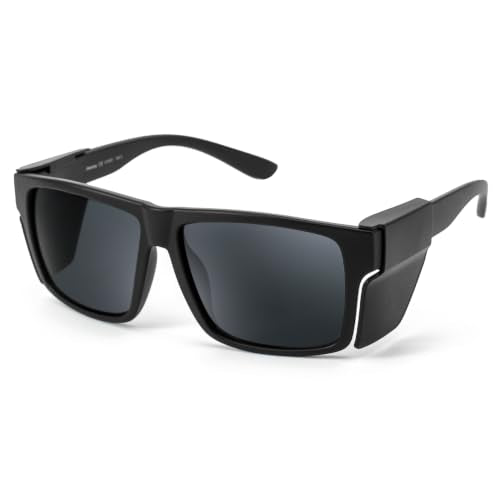 Safety Sunglasses with Side Shields Tinted Protective Work Glasses Men