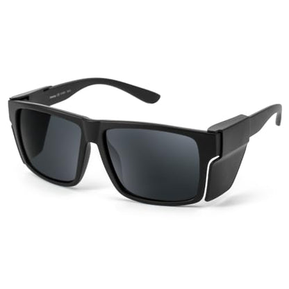 Safety Sunglasses with Side Shields Tinted Protective Work Glasses Men