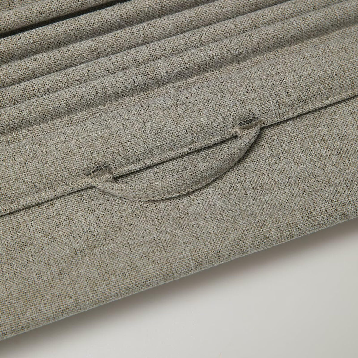 No Drill Roman Shades Cordless Blinds Blackout for Indoor Windows (Beige / 22"W x 50"H)