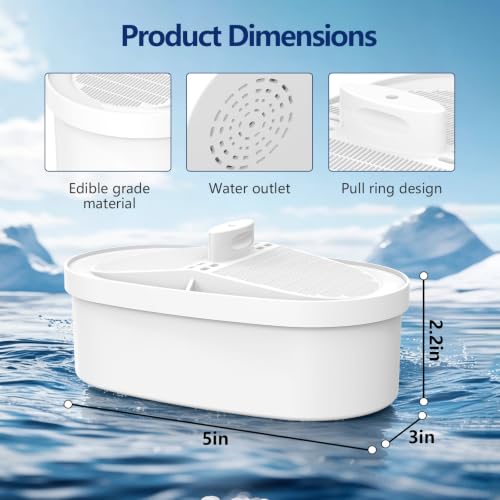 Replacement Filter for All Waterdrop® Pitcher Filtration System