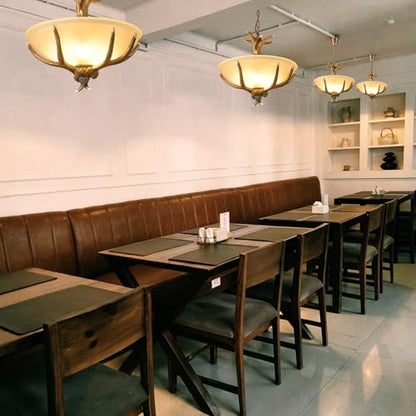 Antlers Chandelier Vintage Deer Horn Antler Lamp for Home Bar Coffee Hotel Store