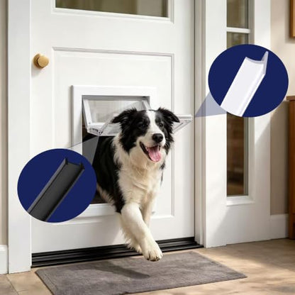 Dog Door Replacement Rubber Strip Compatible with pet Door