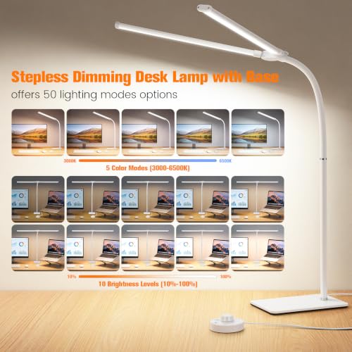 LED Desk Lamp with Base