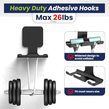 Adhesive Razor Holder