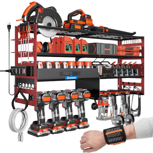 Power Tool Organizer Wall Mount