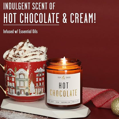 Hot Chocolate Candle (Hot Chocolate - Black)
