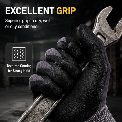 Work Gloves MicroFoam Nitrile Coated
