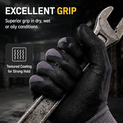 Work Gloves MicroFoam Nitrile Coated