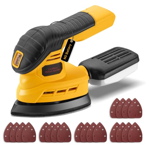 Cordless Detail Sander for DEWALT 20V Battery