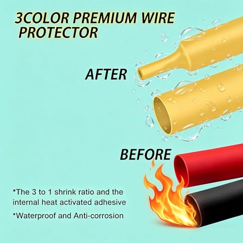 30 Pcs Copper Wire Ring Terminals