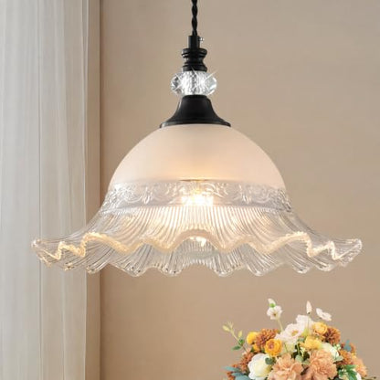 1 Pack Vintage Crystal Pendant Light Fixtures