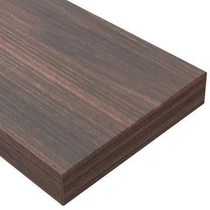 Black Floating Shelves 15.7in