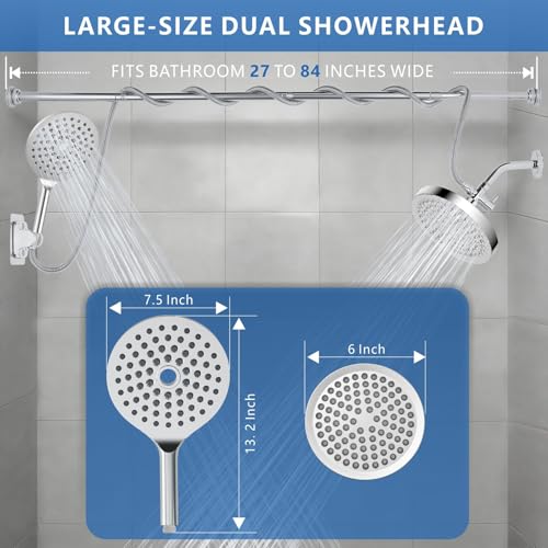 Dual Shower Head for Couples