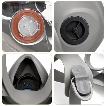 Full Face Mask Assembly with Replacement Lens for 6000