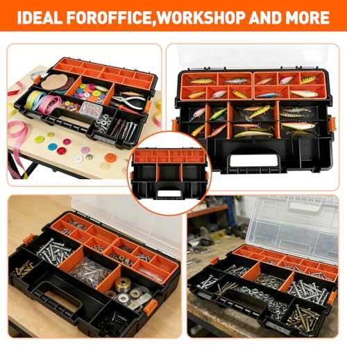 3 Pack Parts Tool Box Organizers