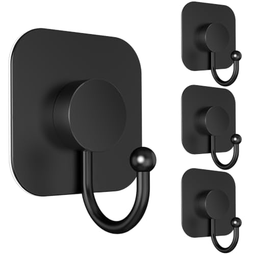 4 Pack Heavy Duty Adhesive Hooks