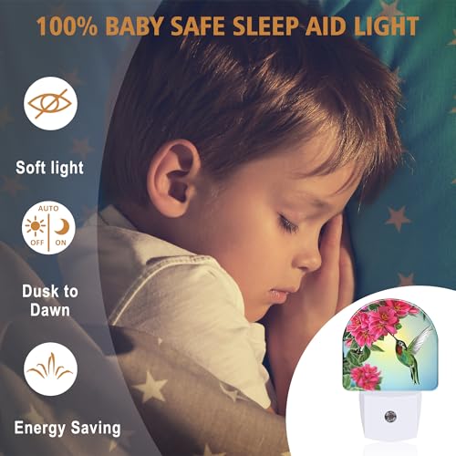 Night Light Night Lights Plug into Wall with Dusk to Dawn Smart Sensor for Bedroom Bathroom Hallway Kitchen