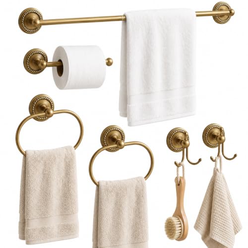 Antique Bathroom Hardware Set