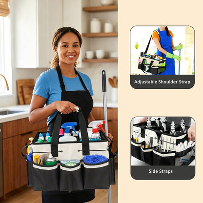 White Cleaning Caddy (White)