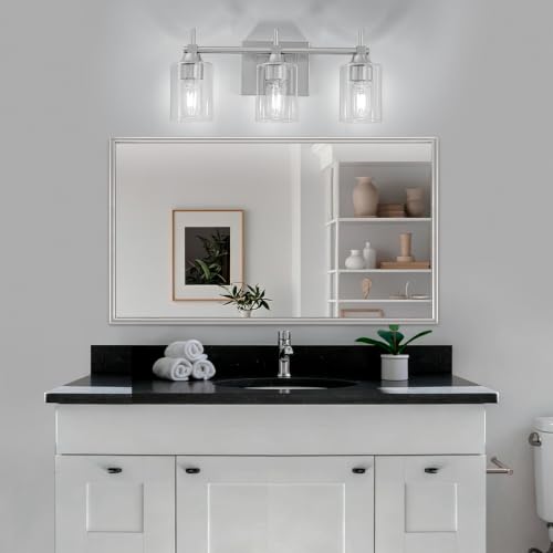 3 Light Modern Bathroom Vanity Light (3-light / Brushed Nickel)