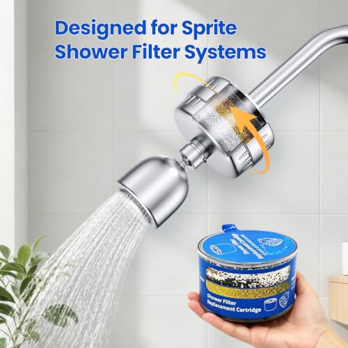 2 Pack ＆4 Pack Replacement Shower Filter for Sprite Slim