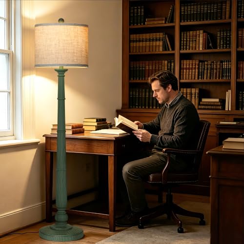 61'' Vintage Floor Lamp for Living Room