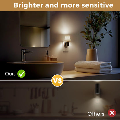 Night Lights Plug into Wall (Round Platform-5000K / 1 Pack)