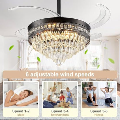 Fandelier Ceiling Fan with Light