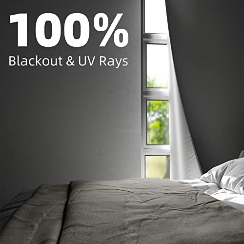 Portable Blackout Curtains 72"×60" (Pure White / 60"W x 72"L (Pack of 1))