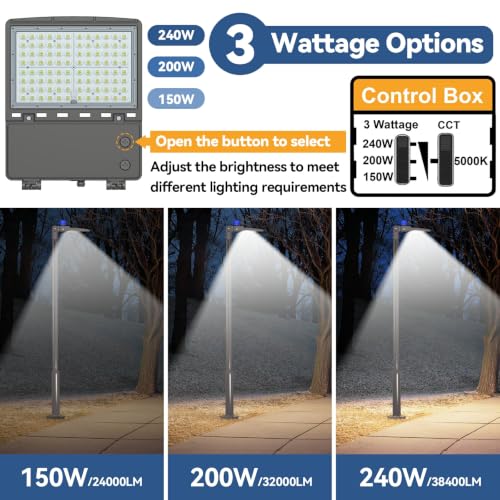 360W LED Parking Lot Light